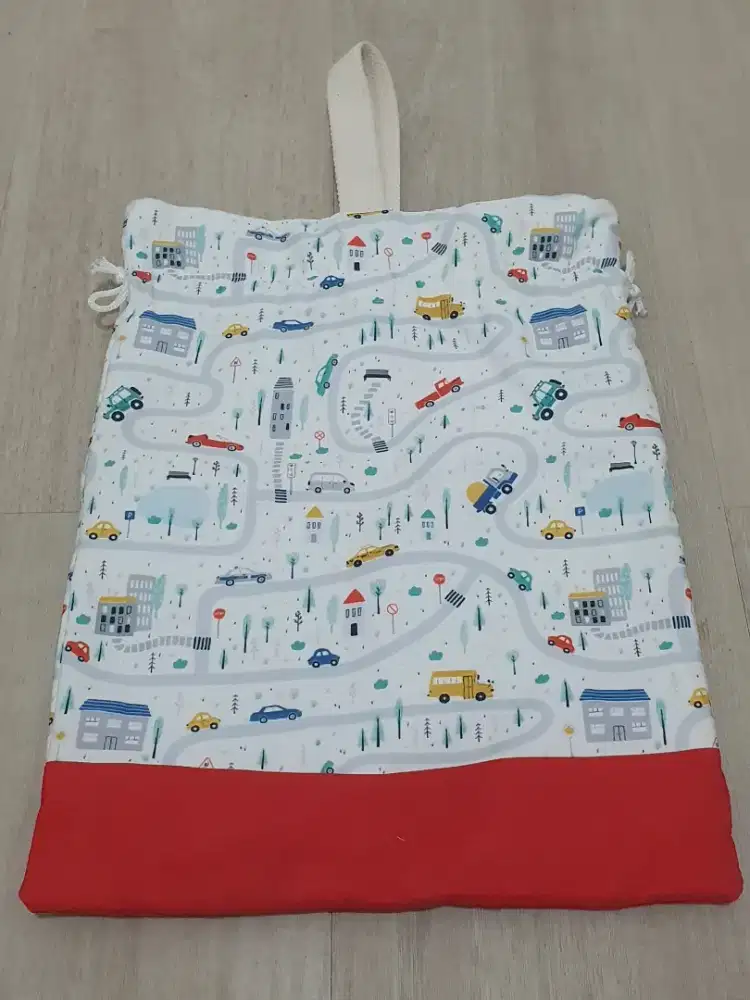 Tas Ikat Anak motif Mobil