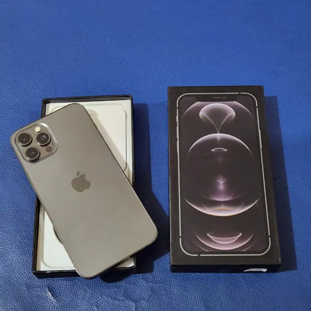 iPhone 12 pro max 128gb fullset mulus no minus