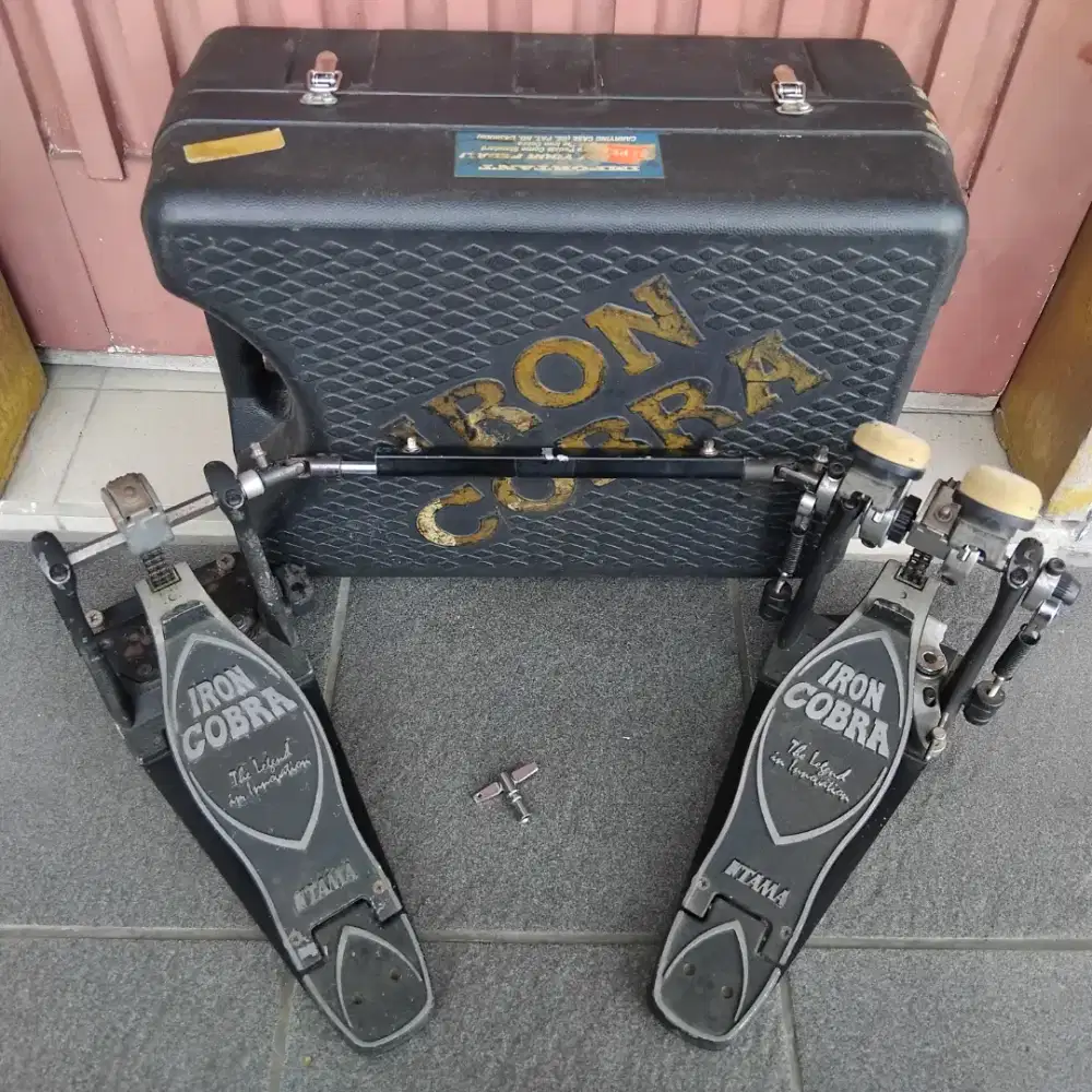 DOUBLE PEDAL DRUM TAMA IRON COBRA