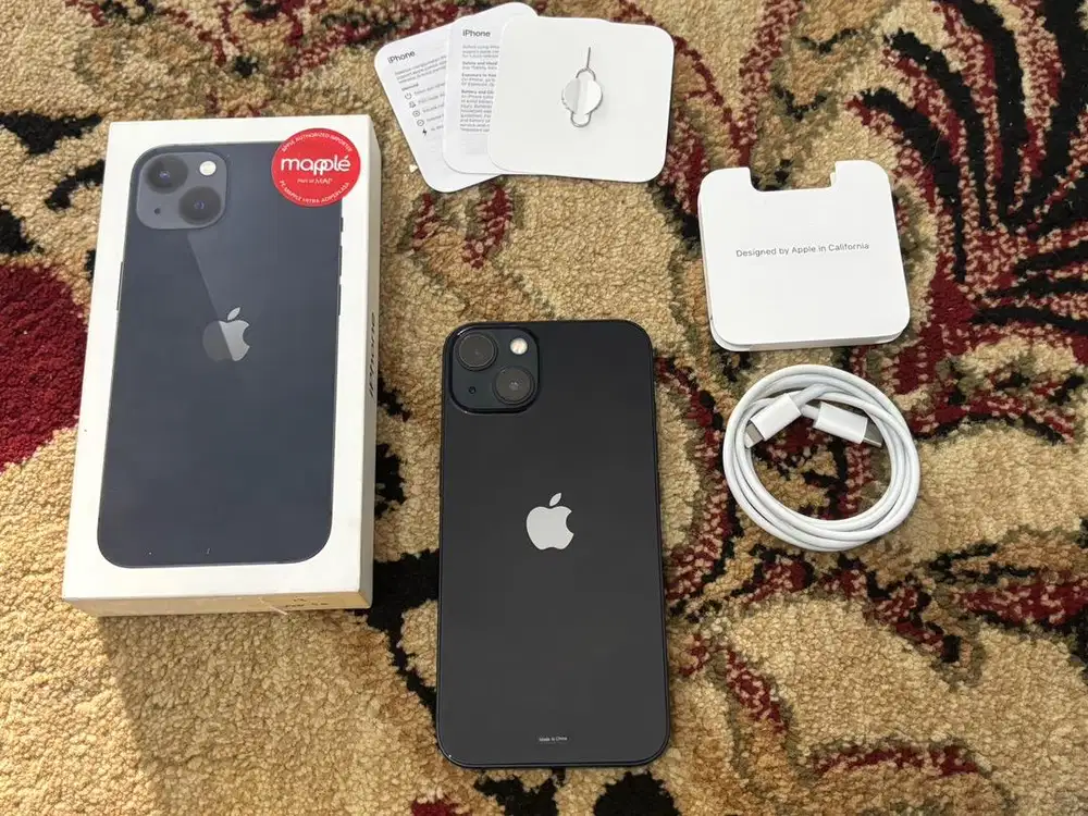 iPhone 13 128Gb Midnight Digimap Garansi Panjang Mulus Like New