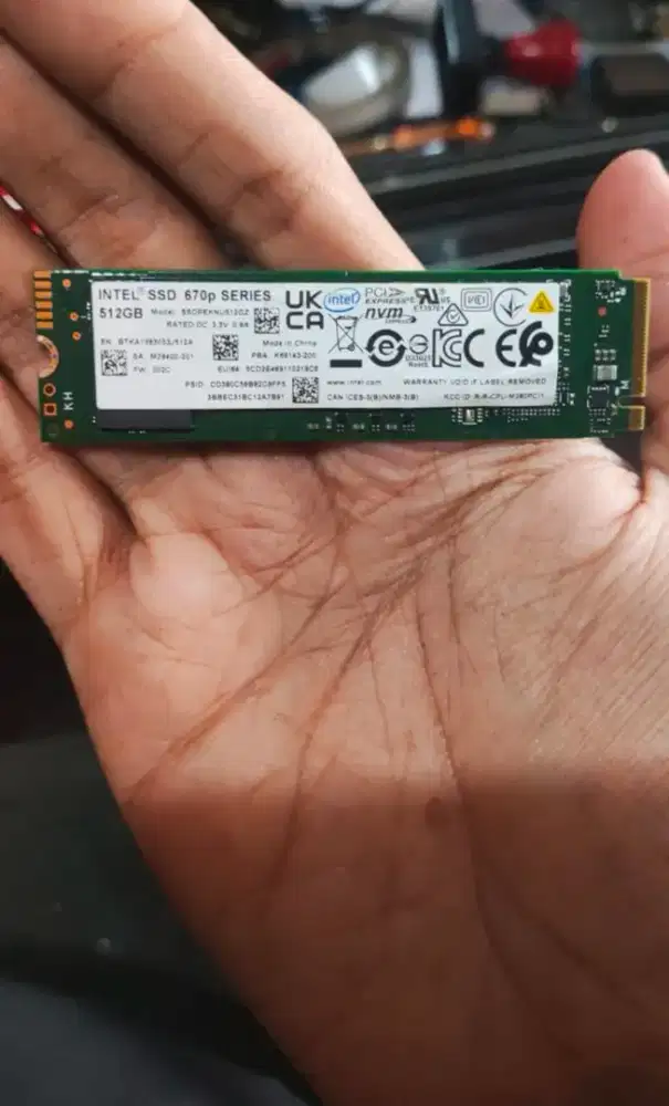 Ssd 512 Nvme siap pakai aja normal murmer