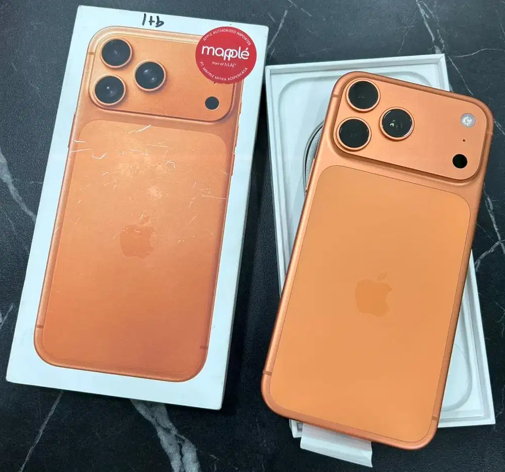 Iphone 17 Pro Max 1TB Masih garansi Ibox mulus fullset nominus