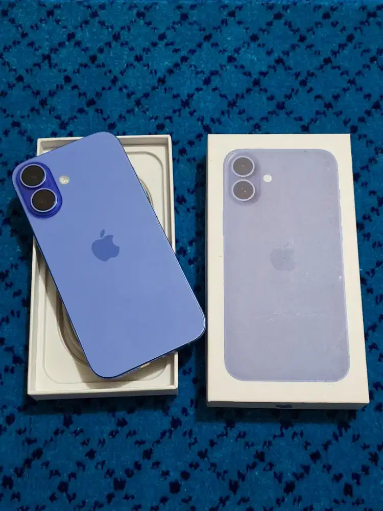 iPhone 16 128gb fullset mulus no minus