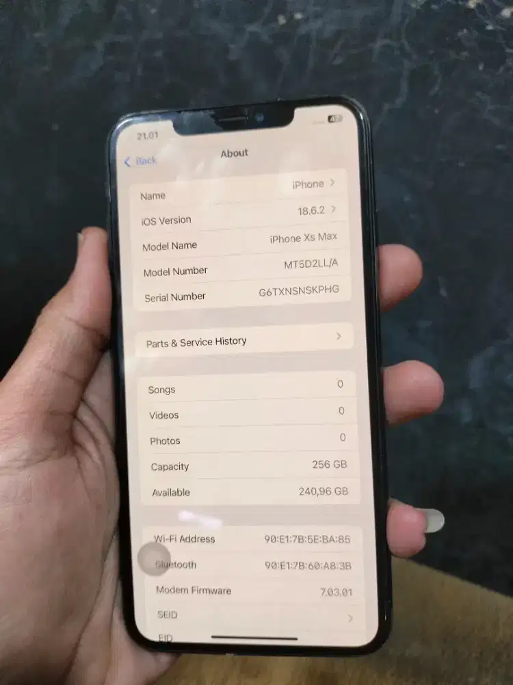 iphone xs max all operator