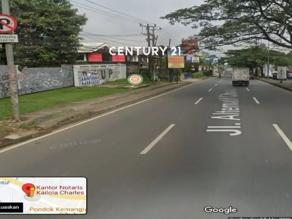 Dijual Tanah Di Jalan Raya Alternatif Cibubur  Jawa Barat