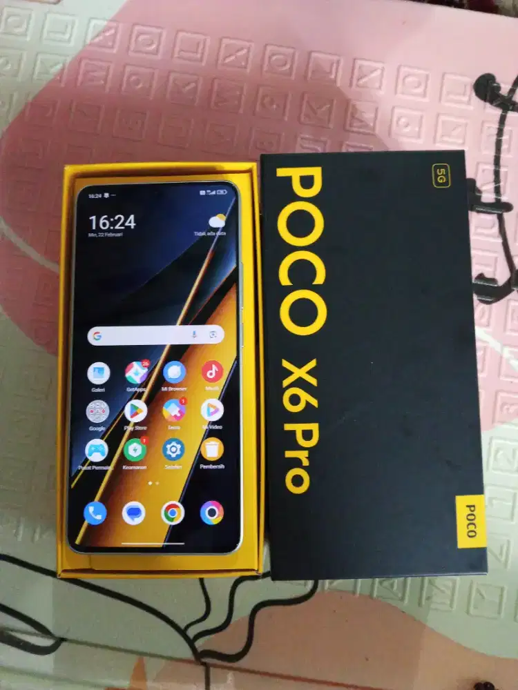 Poco x6 pro 5g 12/512gb fullset nominus