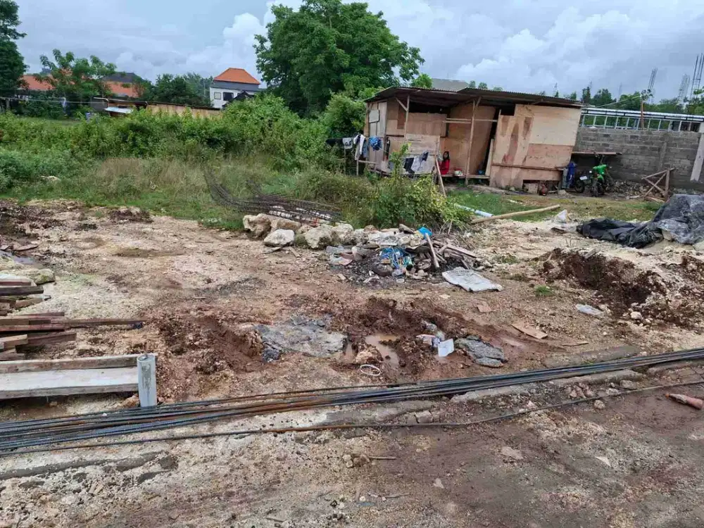 dijual tanah 126m² IDR GLOBAL 750 juta dekat poltekpar Bali STP nusa dua Kuta Selatan Badung Bali
