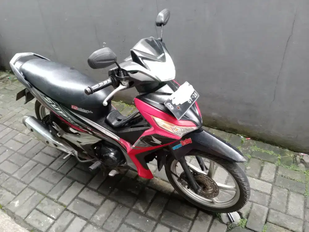 Supra X 125 2016 FI Injeksi Mesin Halus Pajak Hidup