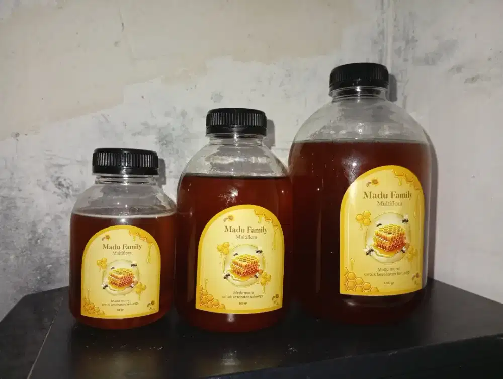 Madu Murni multiflora FAMILY untuk kesehatan keluarga