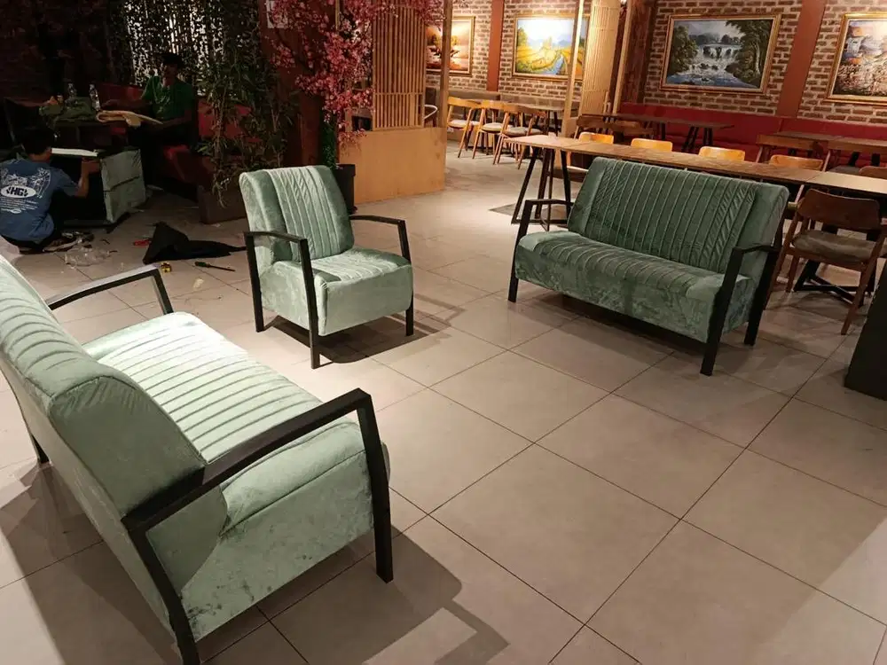 Ganti cover kursi minimalist