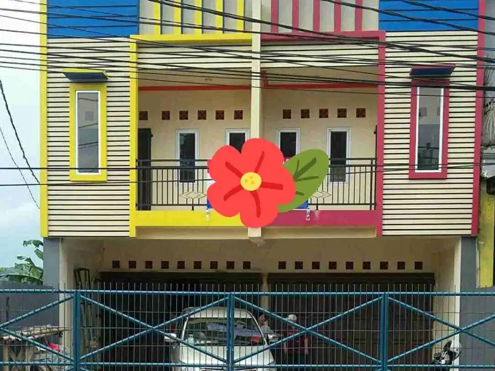 Disewakan 2 Ruko Gandeng.Bagus.Strategis.luas di Wangun Tajur Bogor Timur.