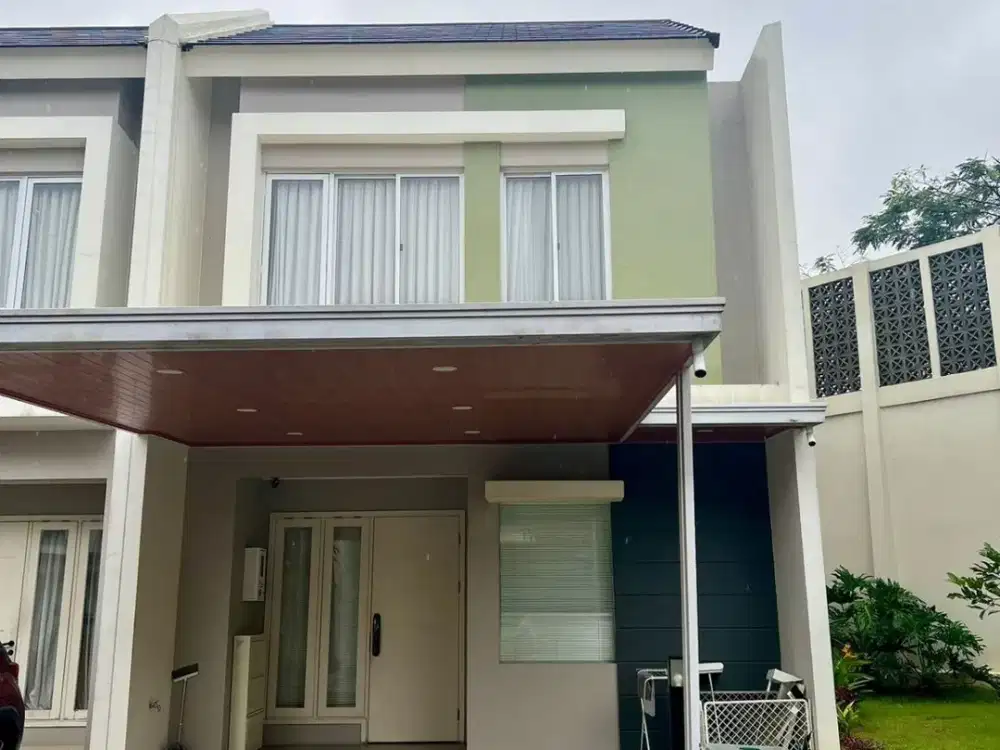 TURUN HARGA! Rumah Luxury 2 Samping Taman di Cluster Agnesi Gading Serpong – Now 2,2M Nego