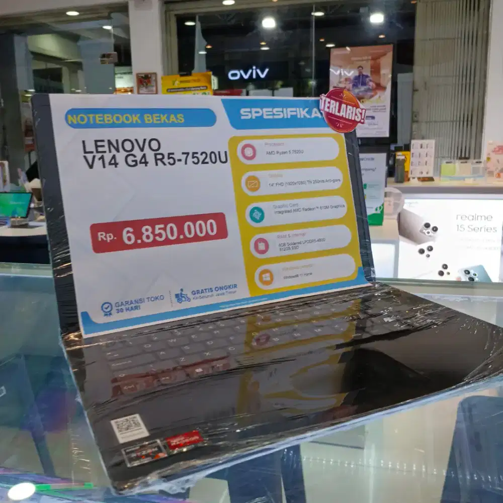 Laptop Bekas Lonovo V14 G4 yzen 5 8/512GB