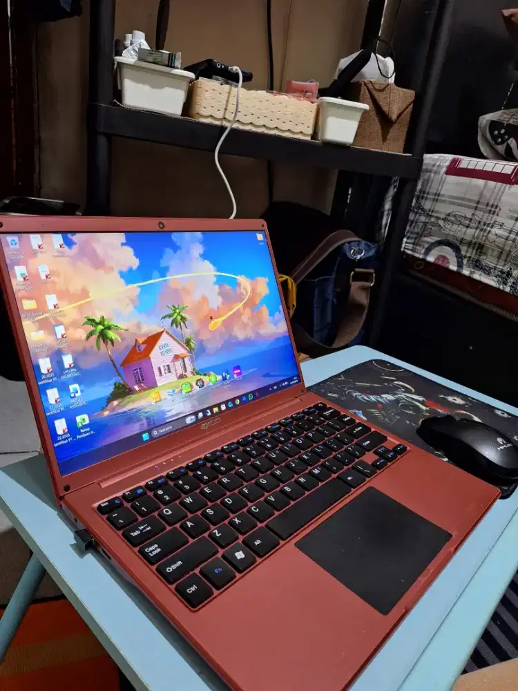 Laptop Notebook Axioo Mybook 14F 8/256 SSD Fullset Siap Pakai