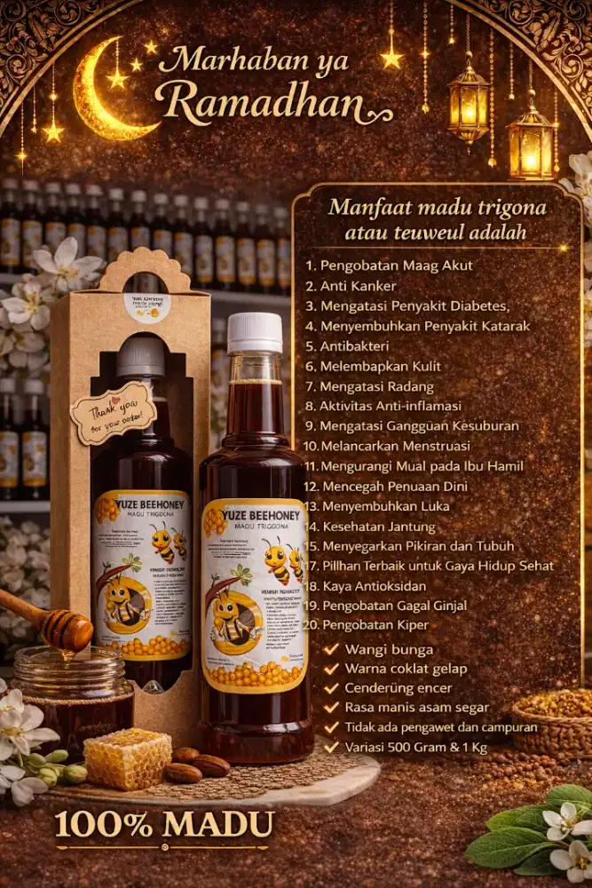 Madu Trigona Murni 100%