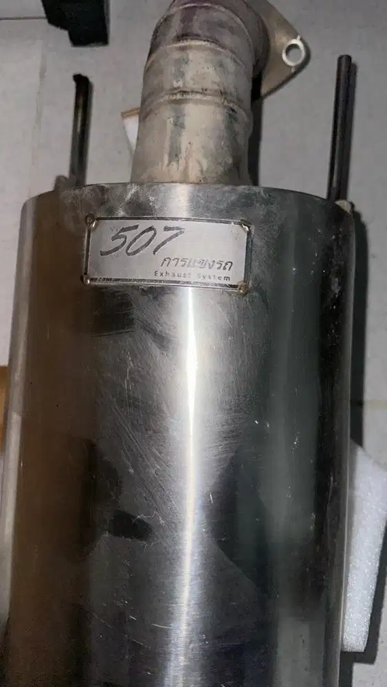 Centerpipe/Muffler 2gd 2kd 507 Power Ori Type Performance