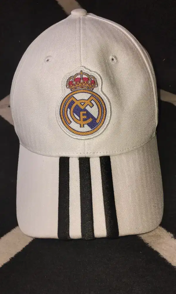 Topi ADIDAS REAL MADRID -White;-Original