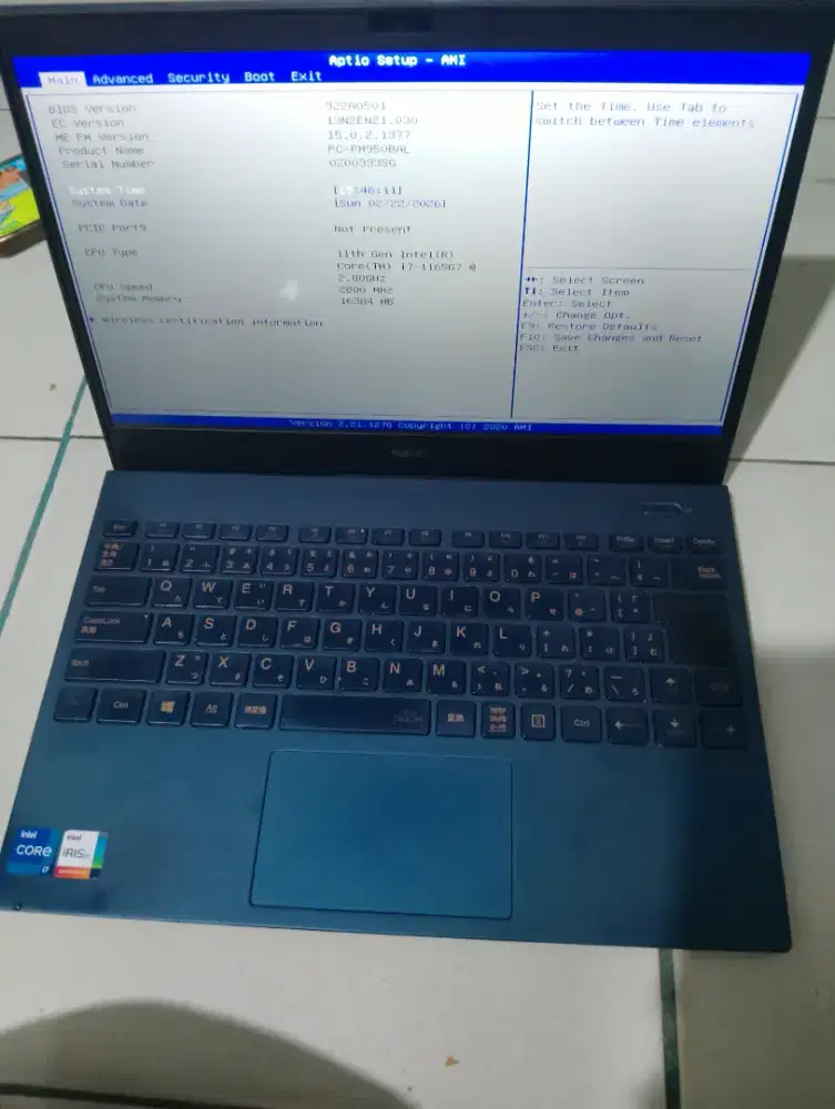 Laptop NEC SPEEK GAHAR