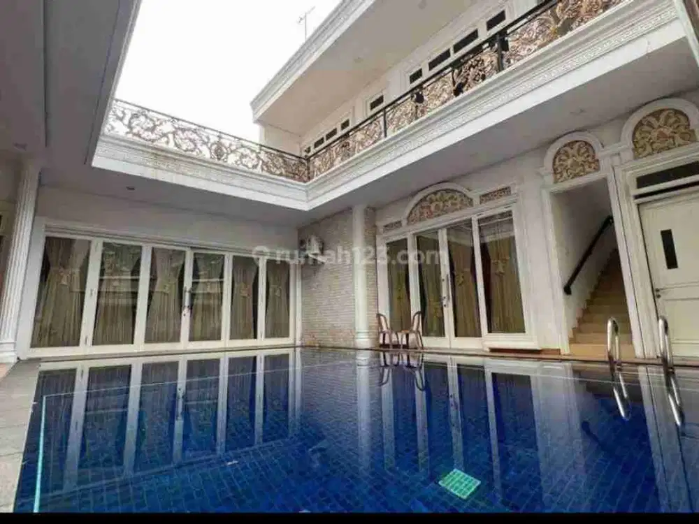 rumah mewah duren sawit private pool tanah luas