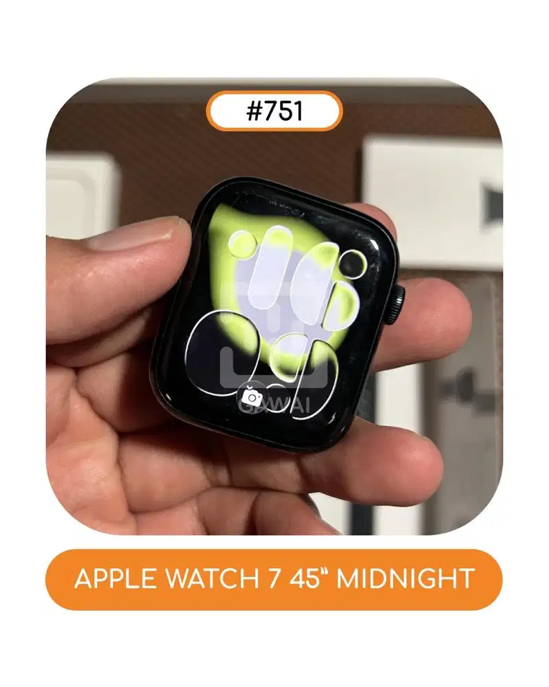 #751 Apple Watch 7 Midnight 45 BH 82%