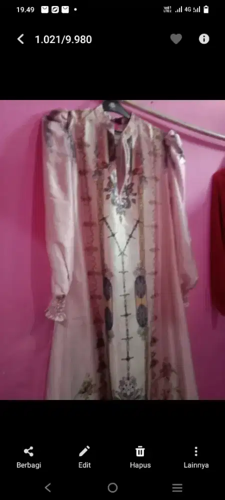 Baju gamis baru