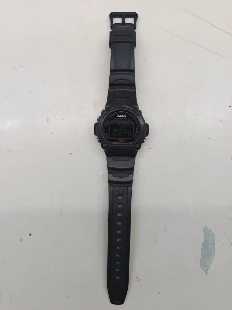 Jam Tangan Pria Casio W-219H Ori Second Murah NETT
