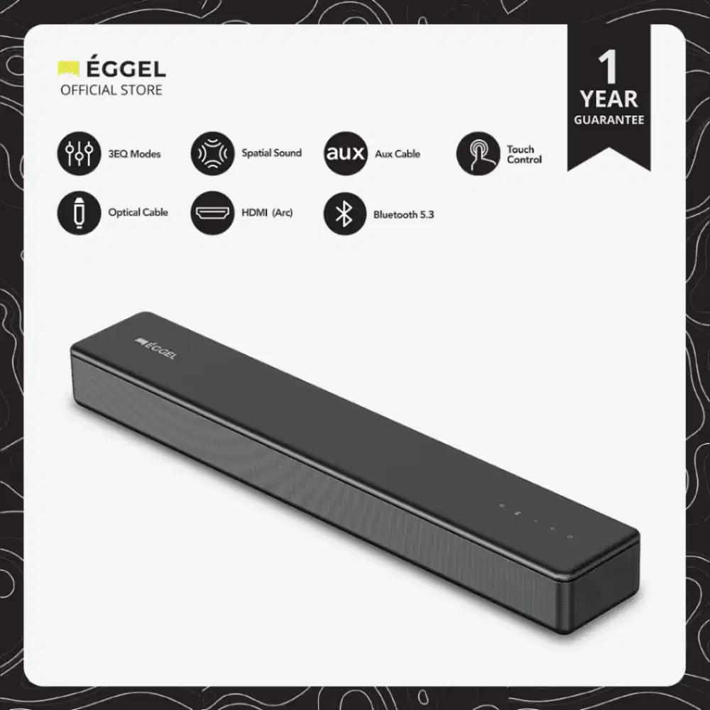 Eggel stage Soundbar baru. Josss