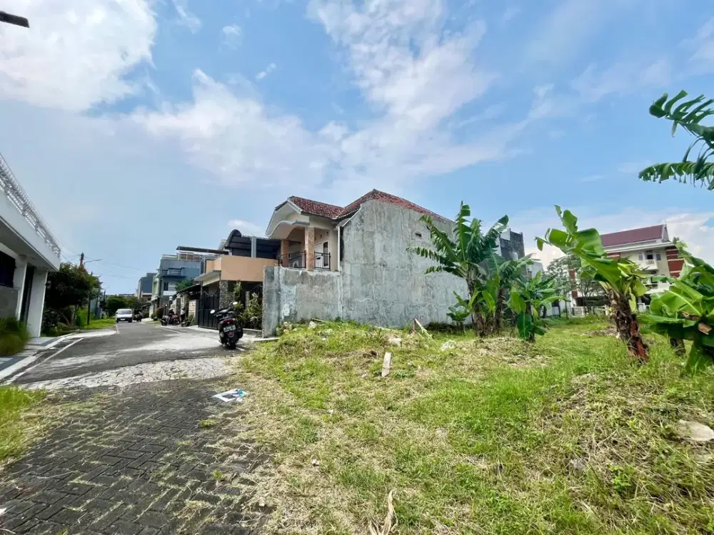 Tanah Jalan Bunga Andong Suhat Lebar Depan 21m