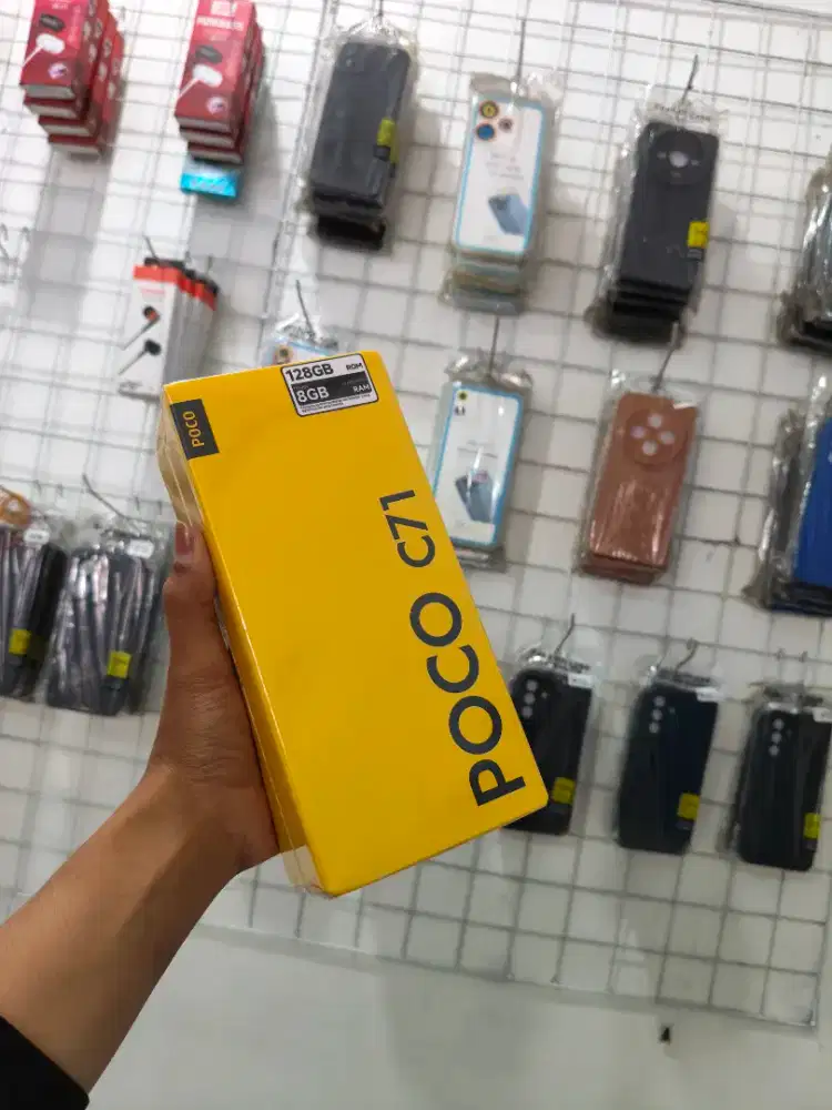 READY POCO C71 4/128 GARANSI RESMI