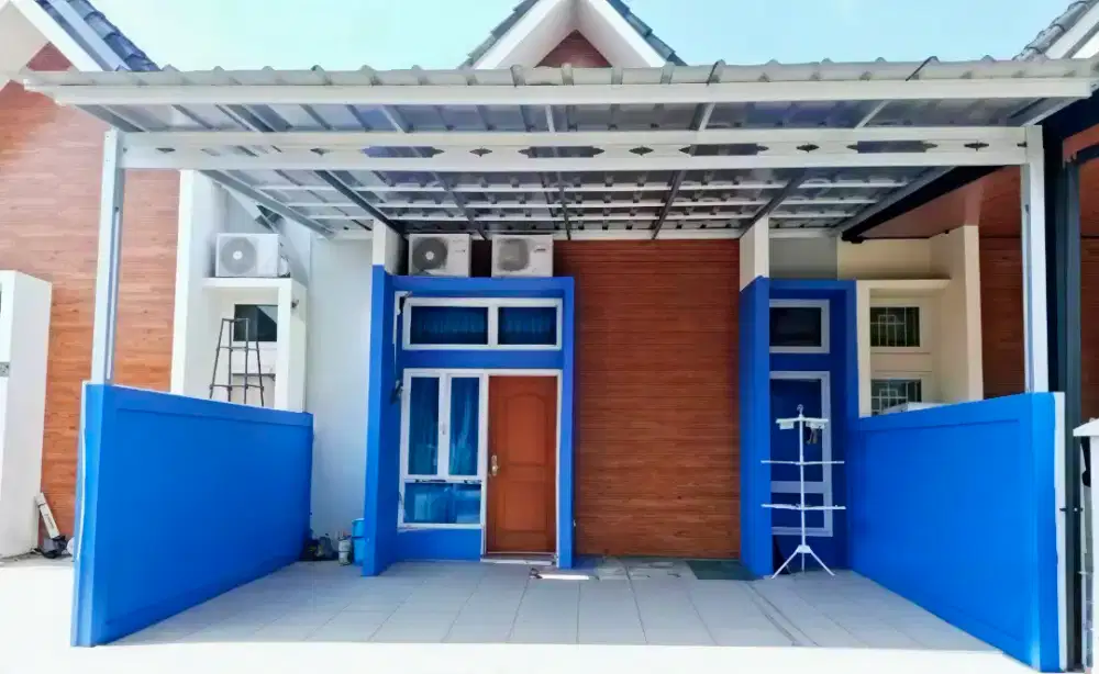 Kanopi rangka baja ringan