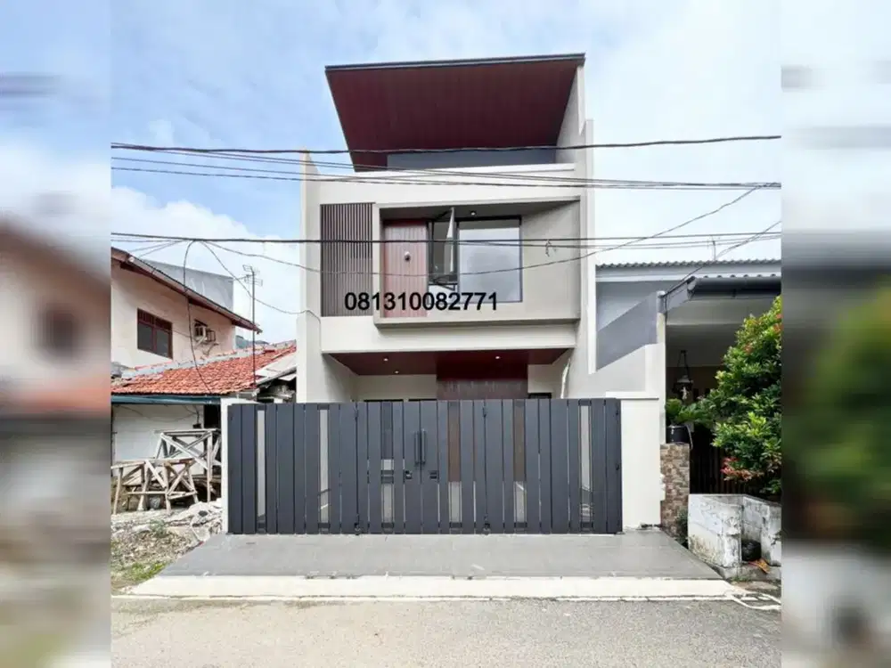 Rumah Baru Modern Minimalis Di Rawamangun Jakarta Timur