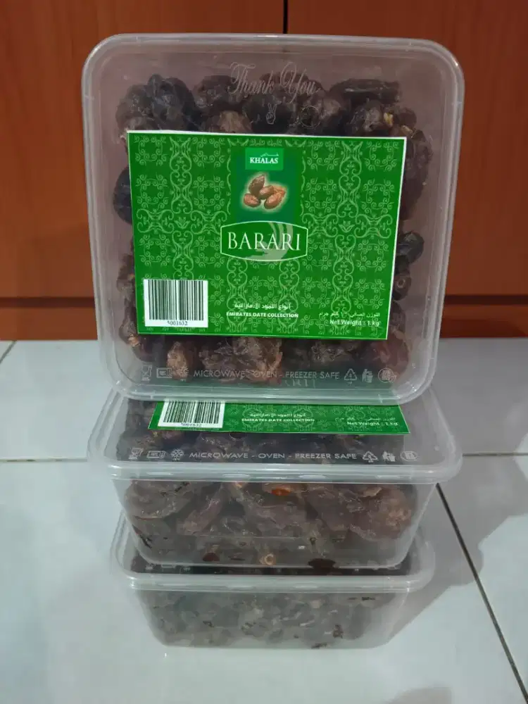 Kurma khalas 500gr manis, enak, murah, laris