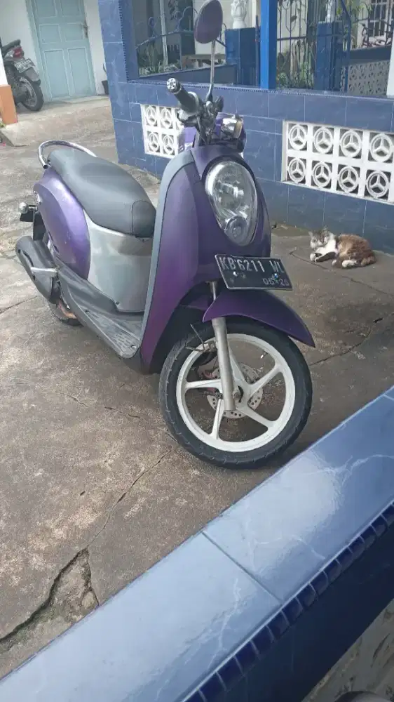 scoopy tahun 2011 surat lengkap