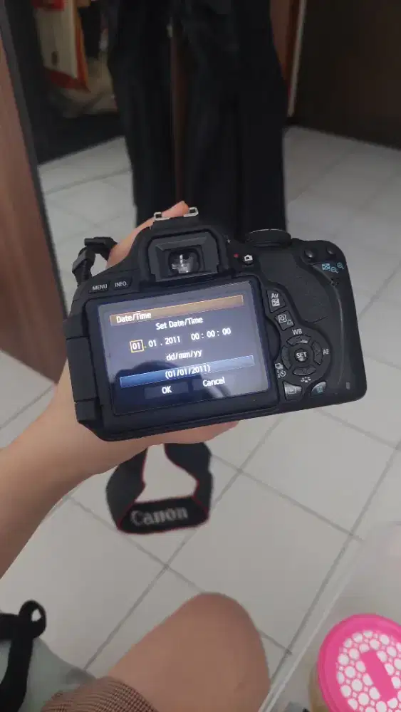 Canon EOS 600D preloved camera