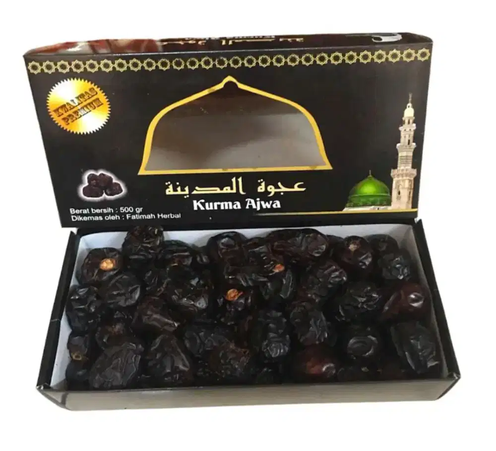 Ajwa kurma Nabi Madinah 1/2Kg