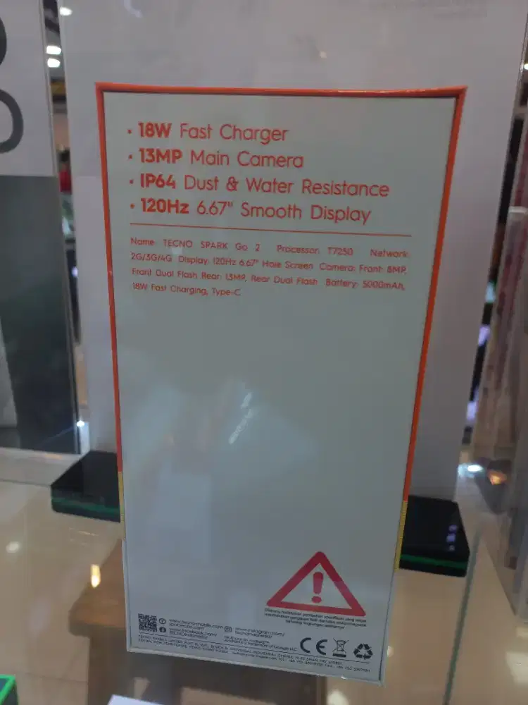 Tecno spark Go 2 ram 4/64/128