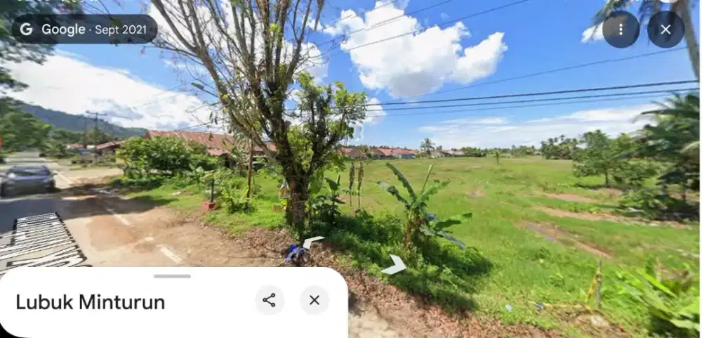 Dijual Tanah 2000 m2 di lubuk minturun masih bisa nego