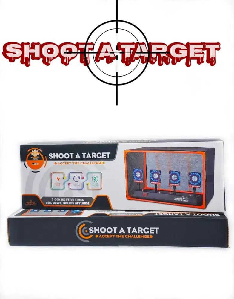 Permainan Target - SHOOT A TARGET + JARING