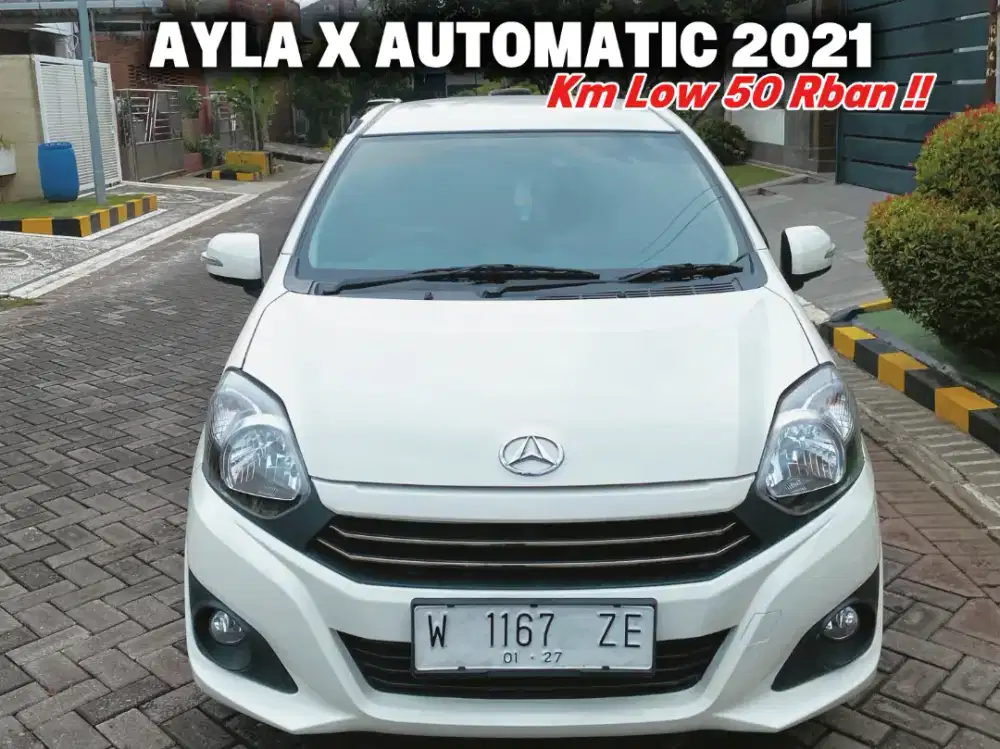 Daihatsu Ayla X 1.0cc Metic A/T TH 2021
