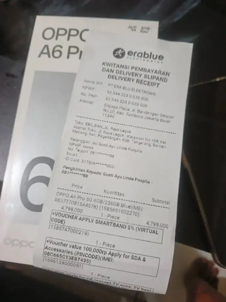 Oppo A6 Pro 5G 8/256