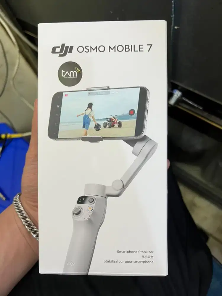 Dji  osmo mobile 7 baru dan masih segel garansi resmi tam
