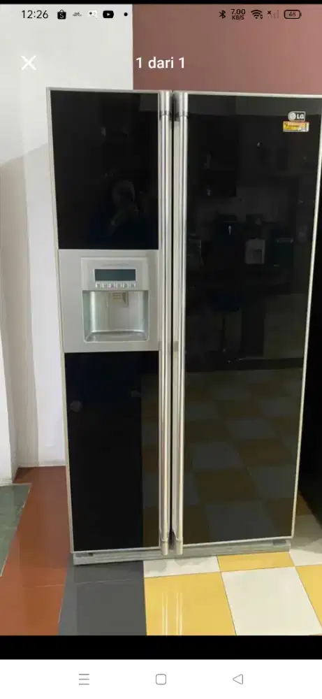 Kulkas LG side by side