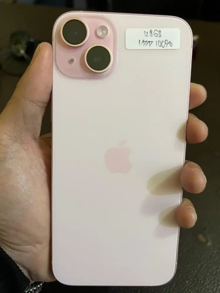 Iphone 15 plus 128 bh 100 digimap garansi maret 2026