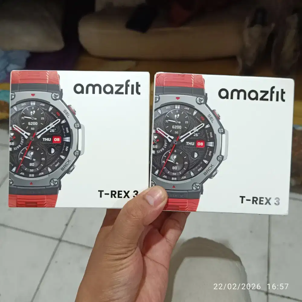 Amazfit TREX 3 48mm Baru Garansi Resmi