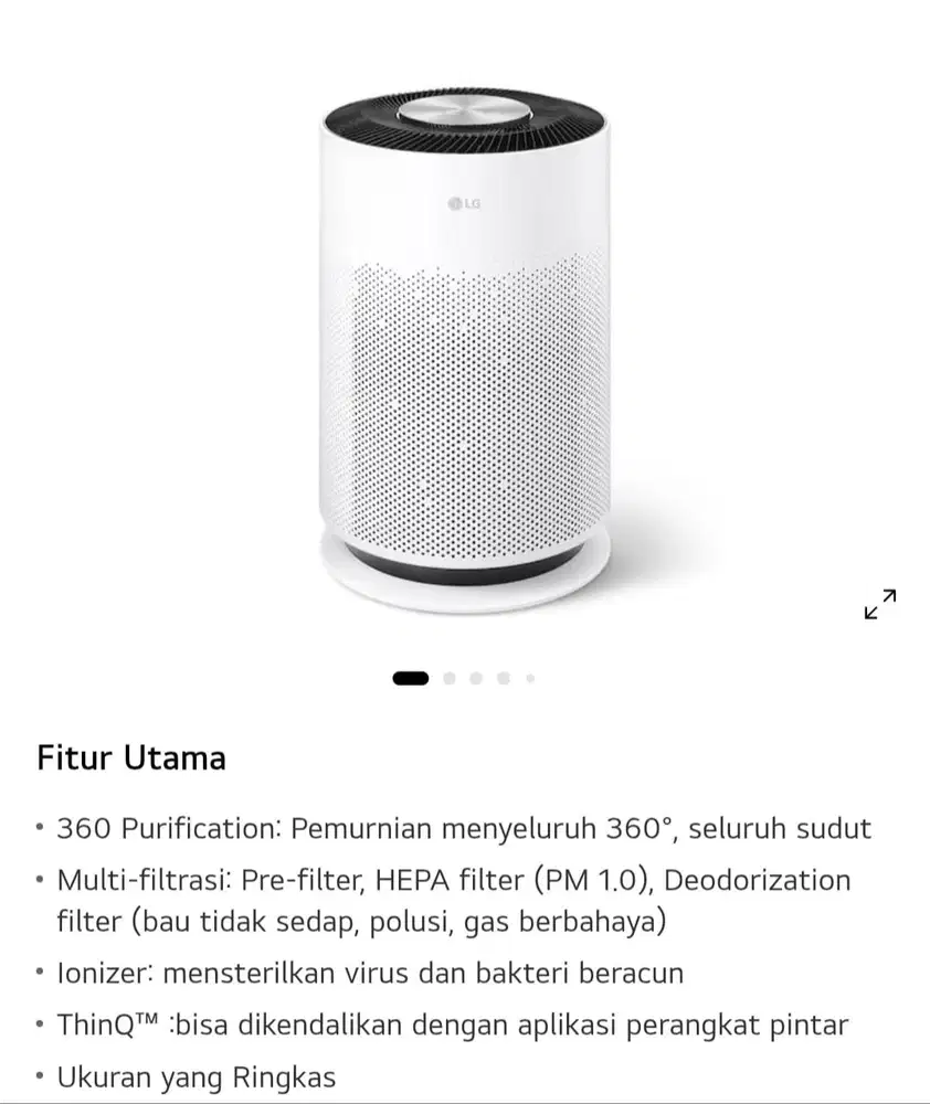 LG Puricare Air Purifier