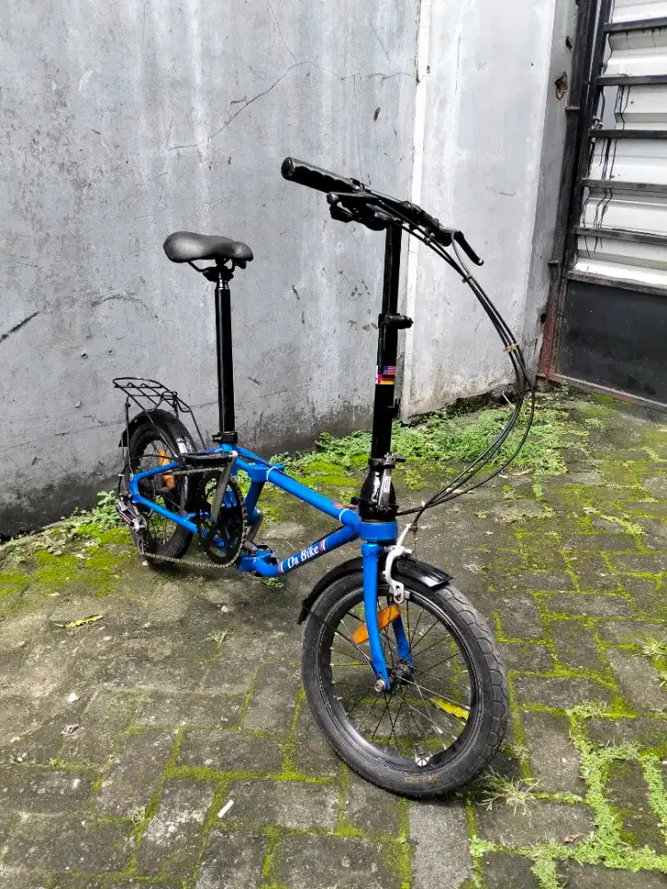 Sepeda lipat dahon dabike r16 vintagee jadul klasik