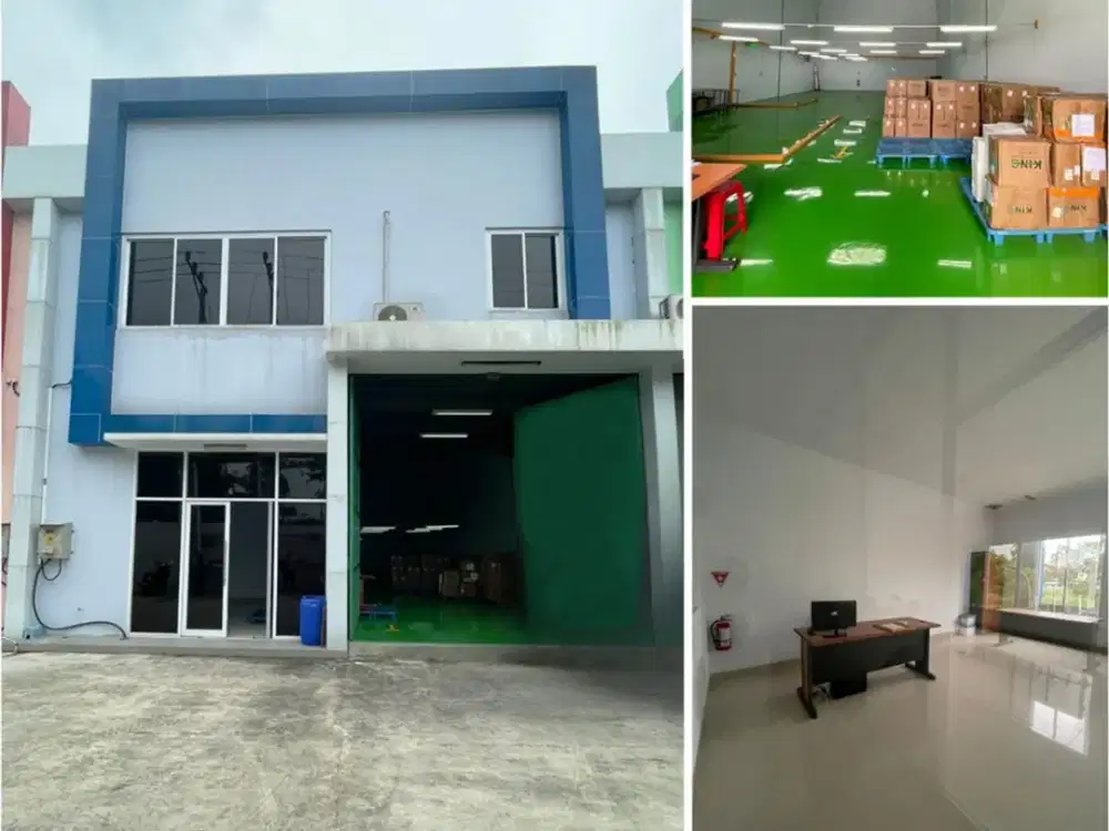 Disewakan Gudang siap pakai di Komplek Pergudangan Akses Toll Boyolali