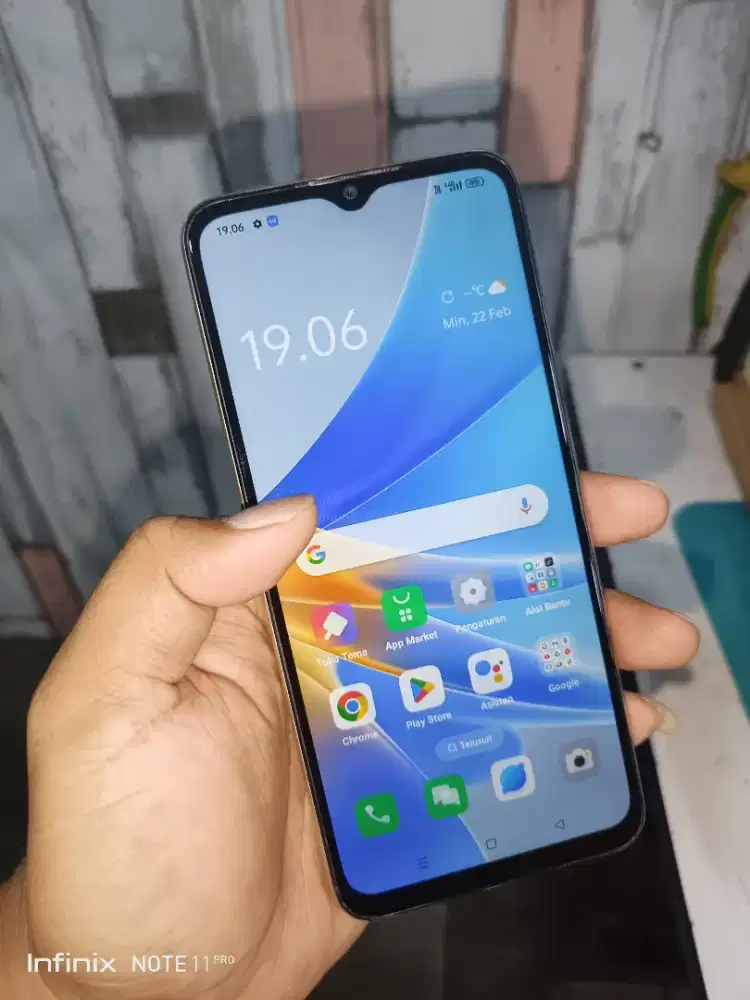 Oppo a17k ram 3/64gb hp aja batangan