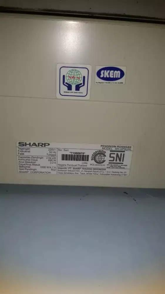 AC Sharp 1PK Thailand