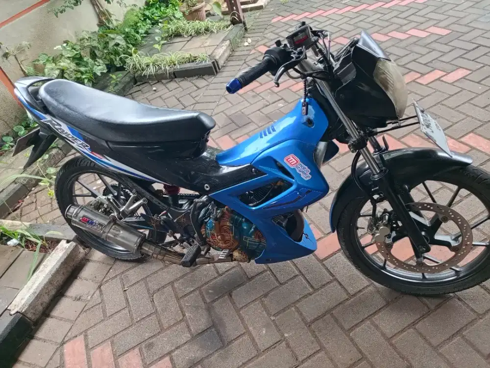 Satria Fu 2009 pajek pules komplit